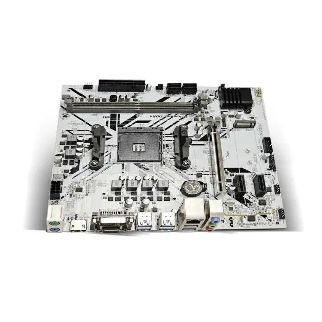 Placa Mãe AM4 B450 DDR4 c/M.2 White Duex - 1 Ano de Garantia - WZetta - Foto 3