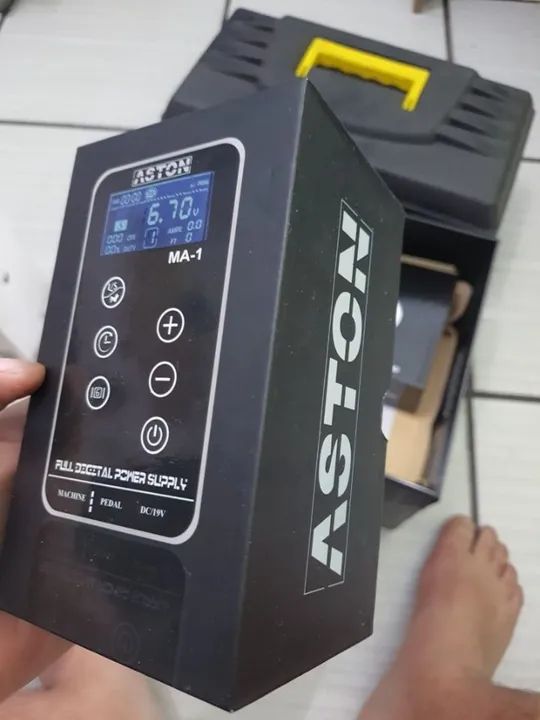 Kit de tatuagem c/ PenBest e rotativa - Foto 5