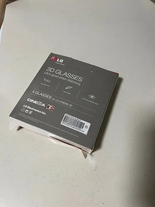 4 óculos 3D LG para tv nunca usado. Oportunidade - Foto 3