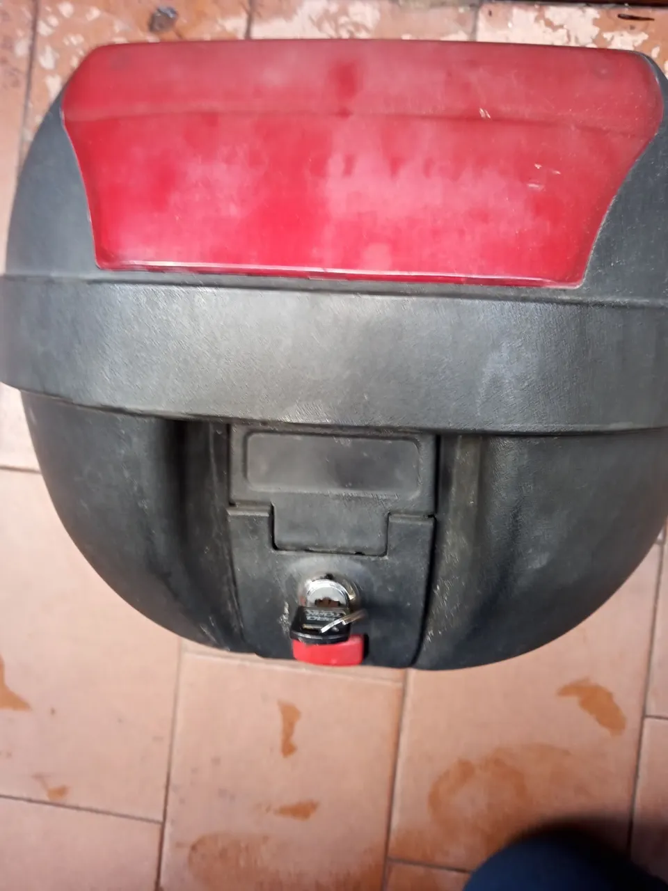 Baú para moto com chave pro Tork 45 litros