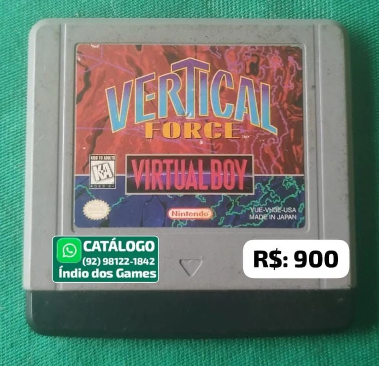 Vertical Force = R$: 900