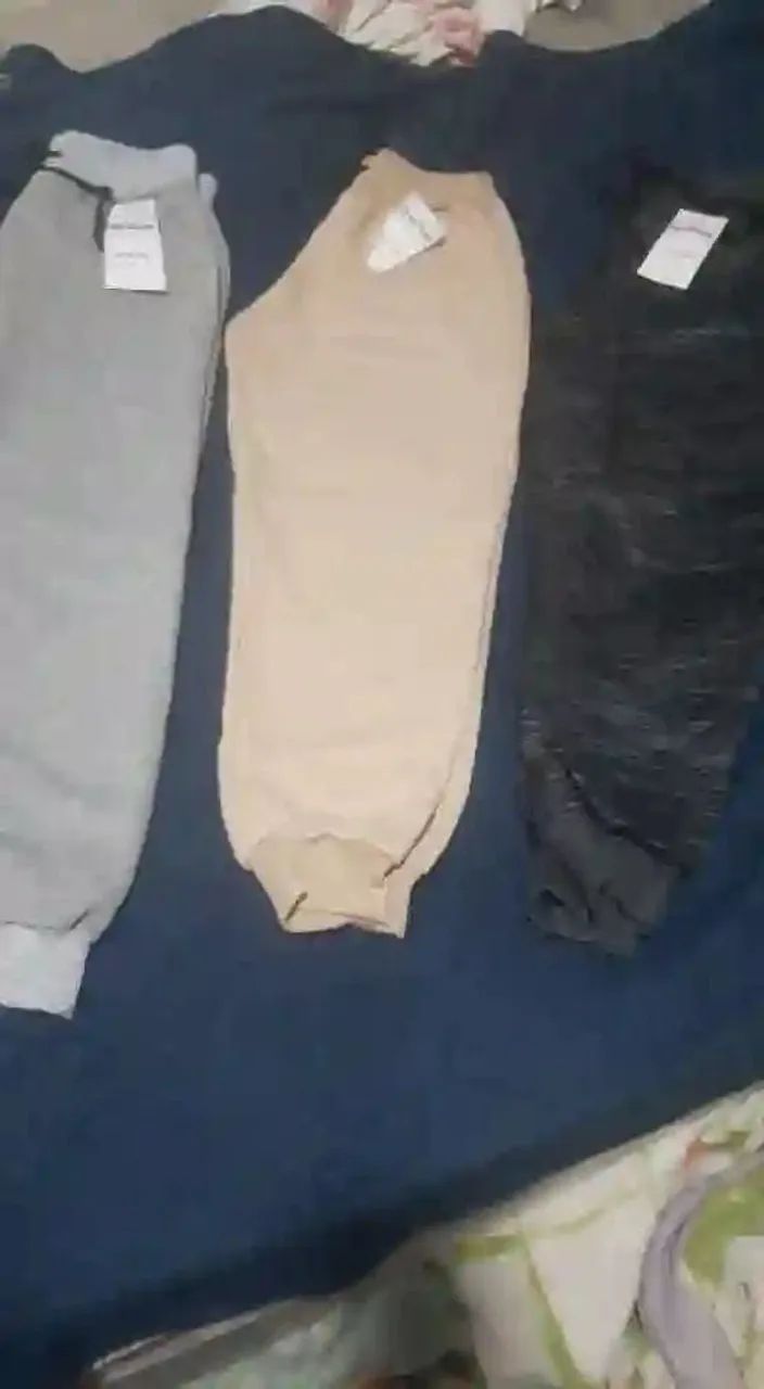  3 Calça de moletom juvenil 