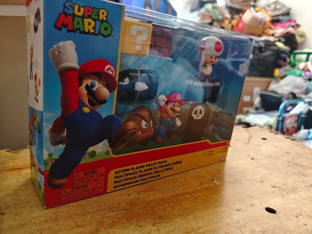 Boneco Super Mario Acorn Plains com acessórios  - Foto 4