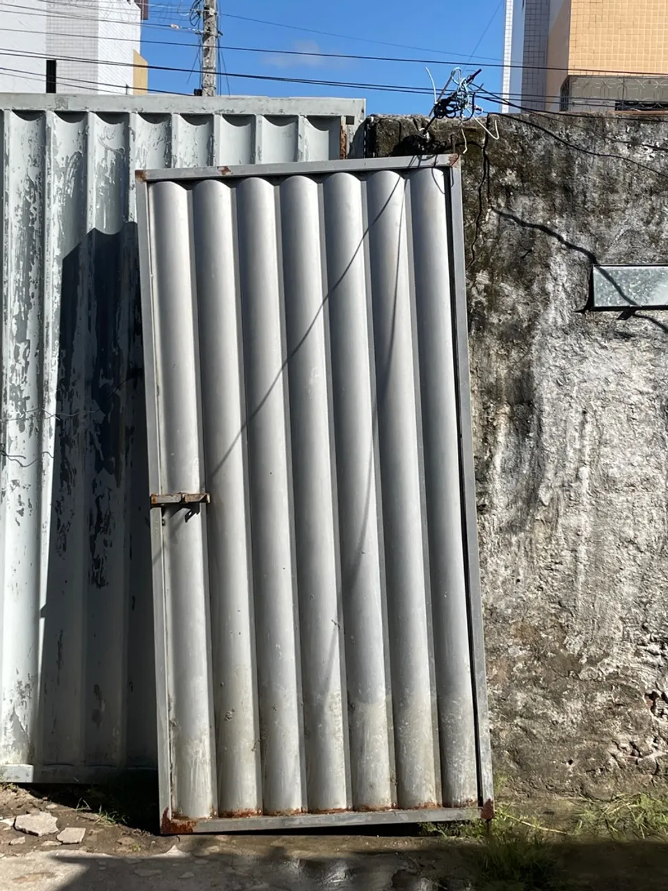 Portão Galvanizado 180x90