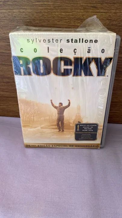 box com todos os filmes do rock balboa - Foto 3