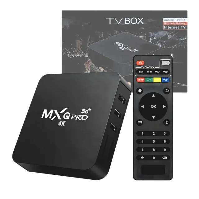 TV BOX Conversor Digital 4K Tv Smart 5G Android 256gb WIFI 2.4G/5G