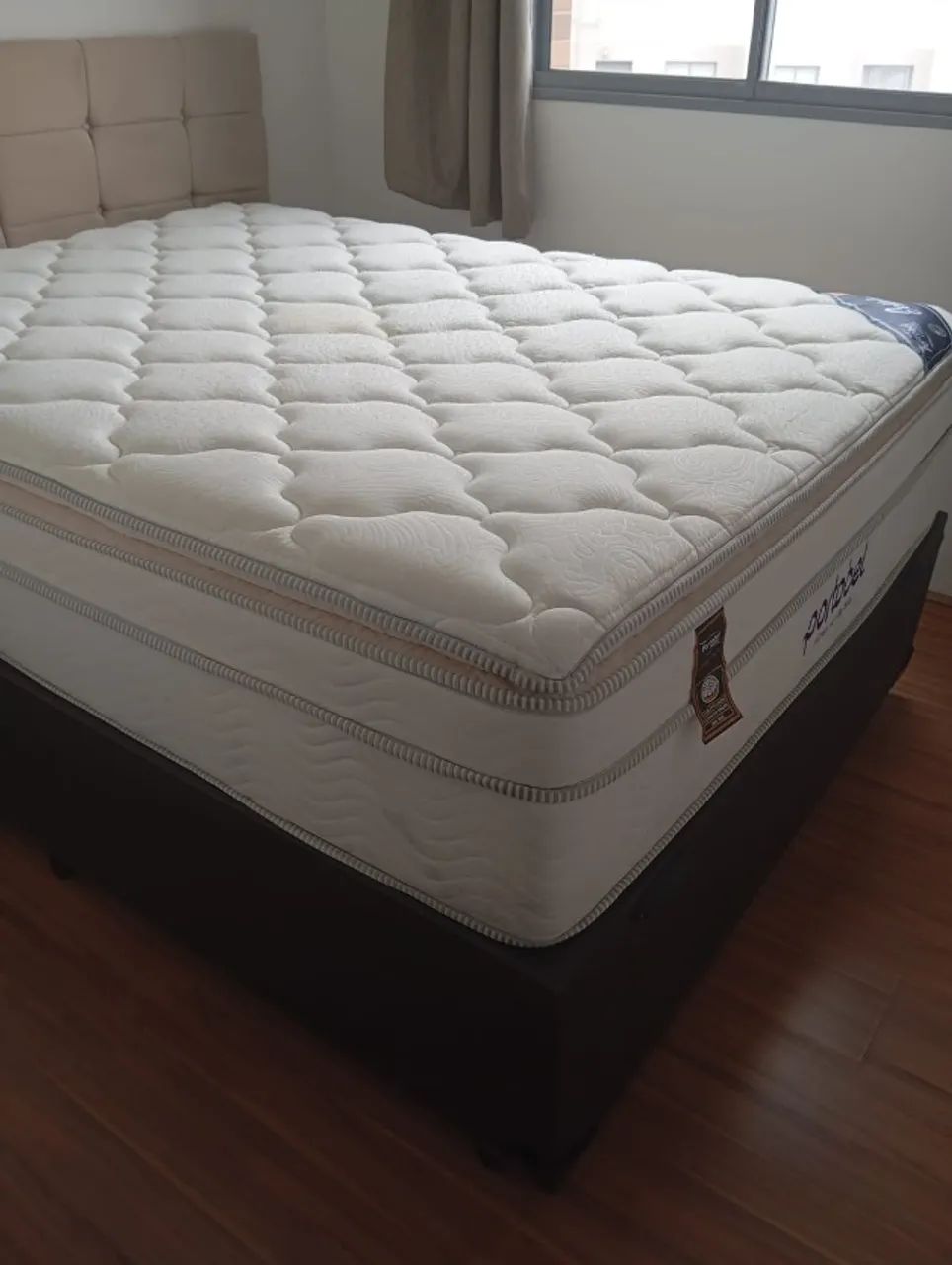 Kit Cama Box Baú Casal com Colchão Portobel - Foto 4