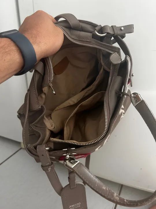 Bolsa Arezzo Marrom