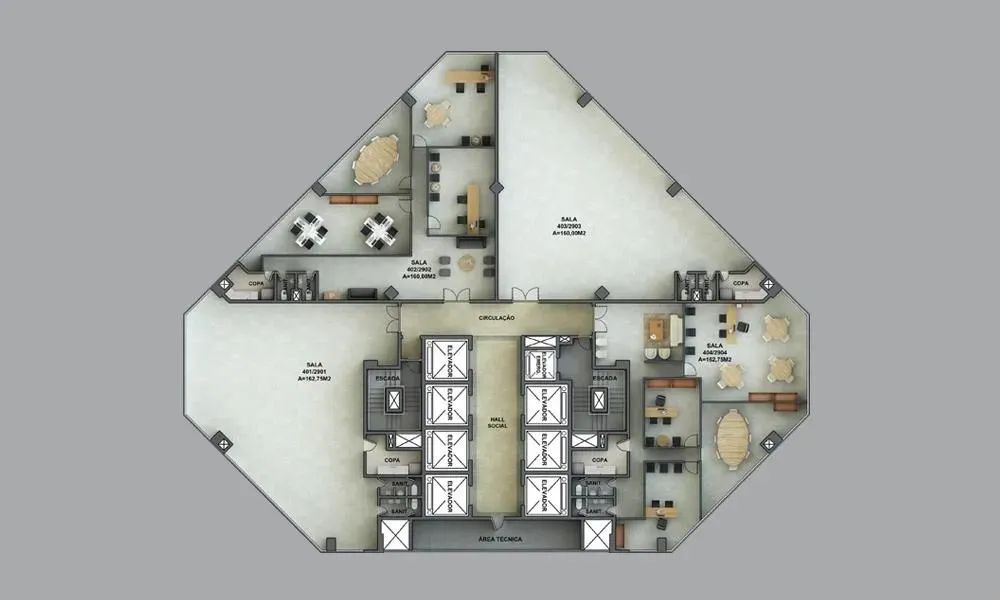 Sala comercial à venda no RioMar Trade Center - Foto 13