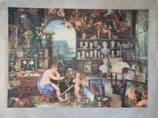 Quebra Cabeça Montado - Alegoria da Visão