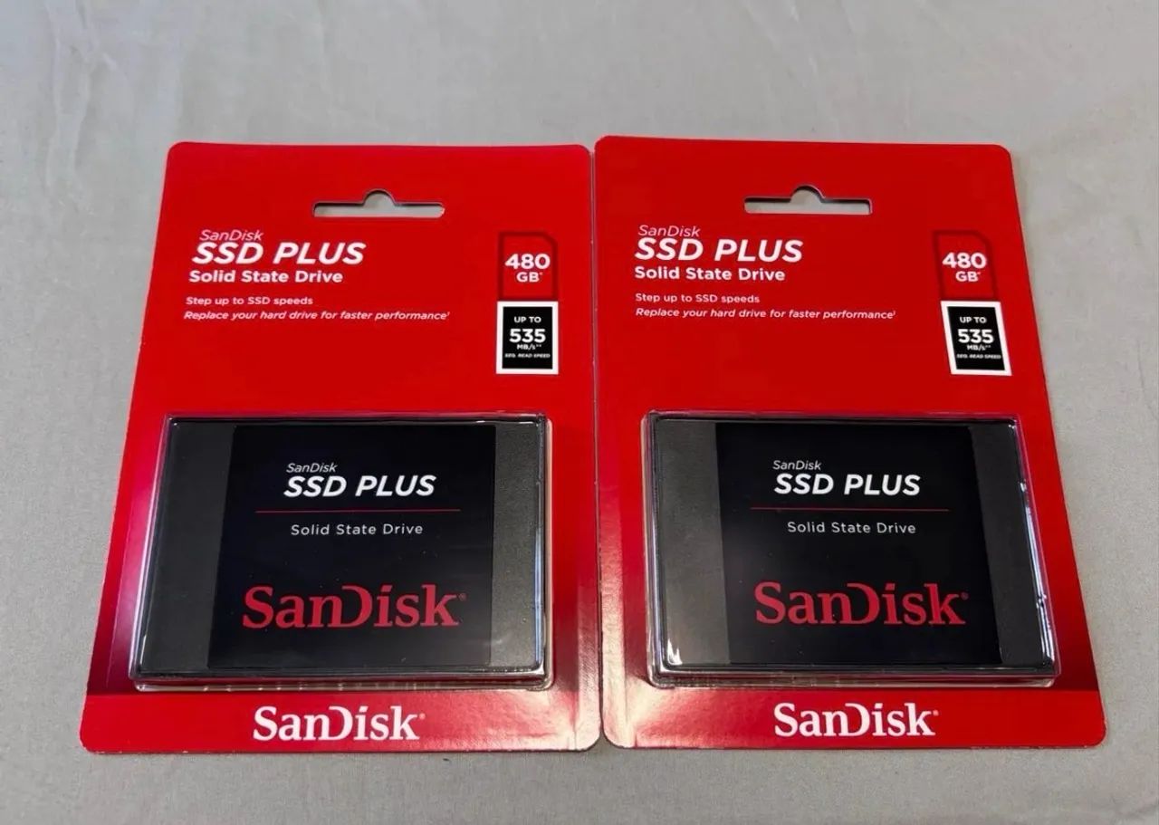 100 SSDs de 480GB novos 64318048768771120