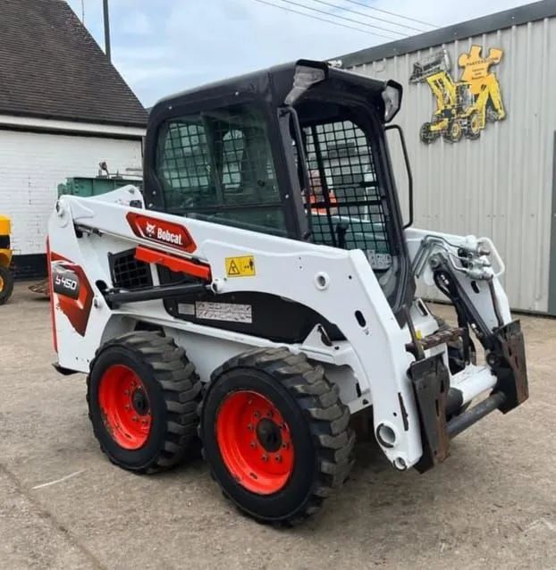 Mini carregadeira bobcat S450 ano 2016
