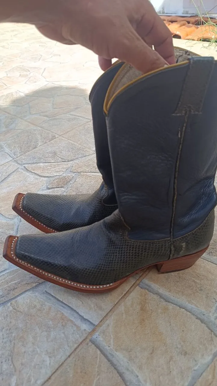 Botas de Couro Masculinas