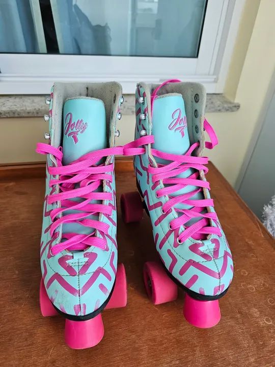 Patins Inline Jolly - Tamanho 38/39