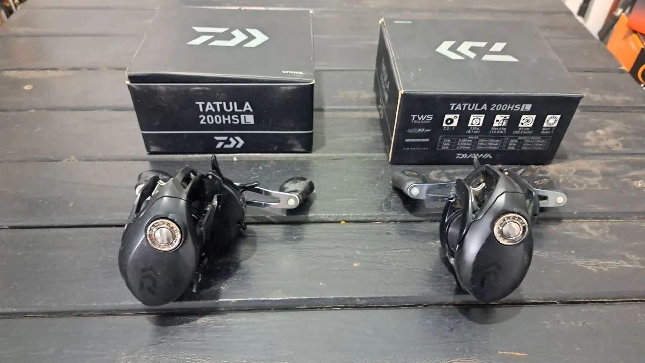 2 Carretilhas TATULAS ESQUERDAS  200HSI - Foto 2