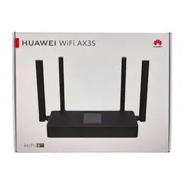 Roteador HUAWEI AX3S AX3000, Wi-Fi 6+, 3000Mbps, Easymesh, HiConfig Preset Preto 12x 23,69
