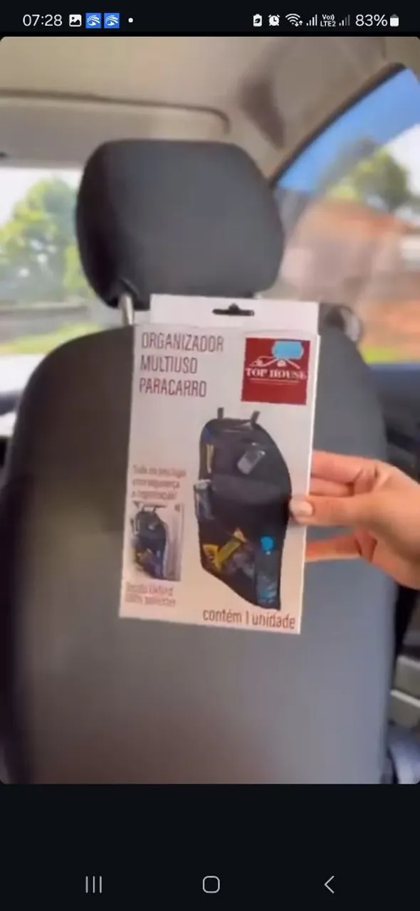 Organizador Multiuso para Carro Top House