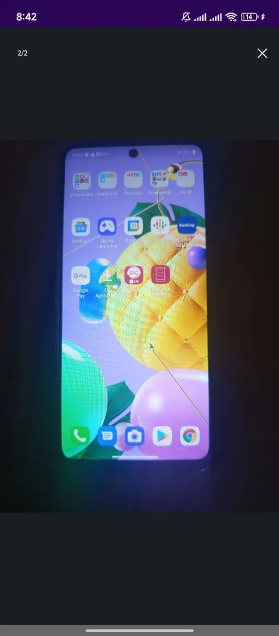 Celular LG k62 todo bom 64g