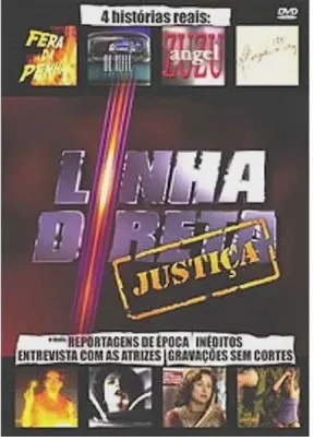 DVD Linha Direta Justiça - Série Completa para Colecionadores! Globo
