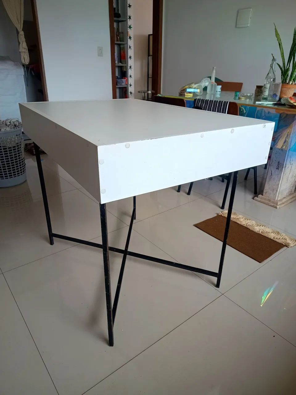 Mesa com pé dobrável  - Foto 3