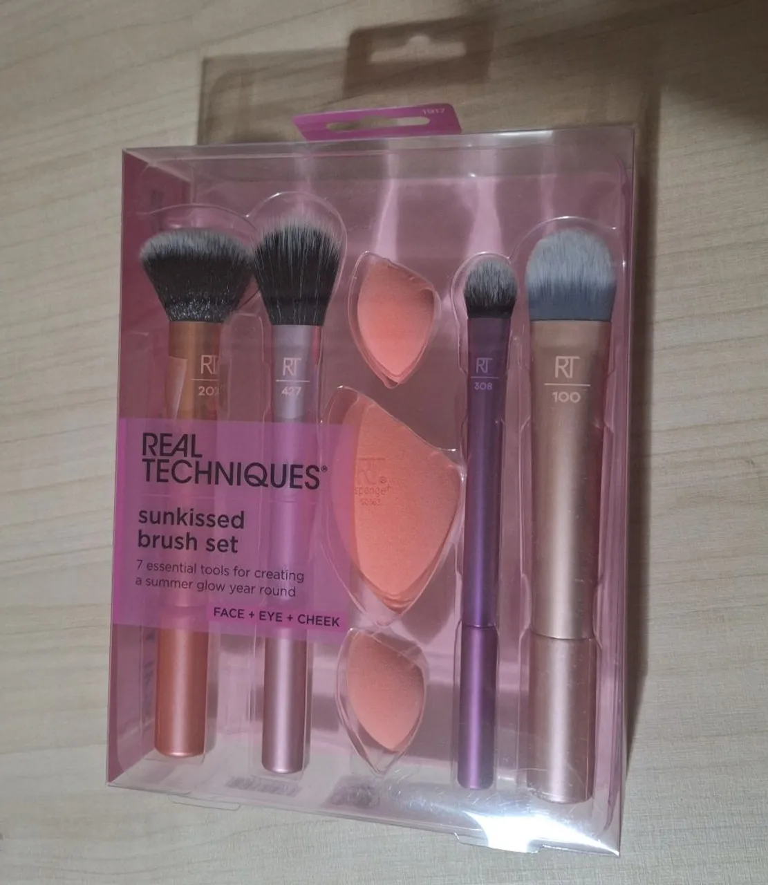 Kit de Pincéis Real Techniques Sunkissed - 7 itens - Novo
