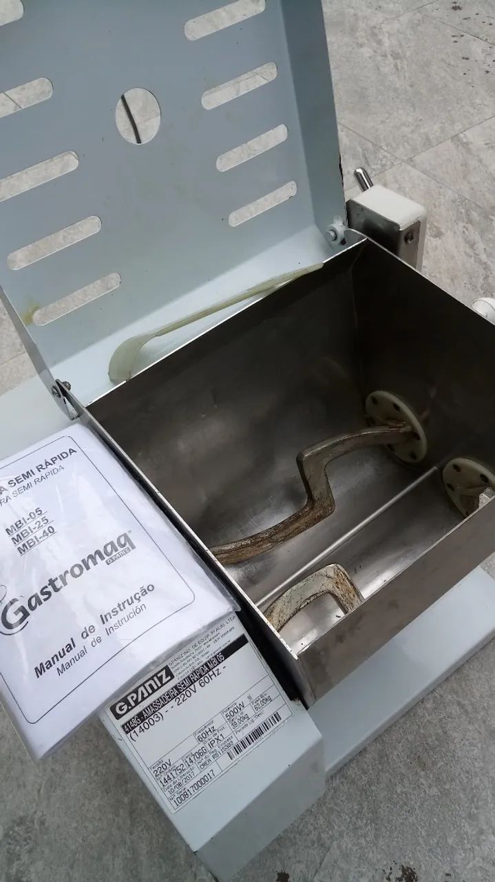 Masseira Amassadeira Gastromaq MBI 05 (estudo troca) usada - Foto 3