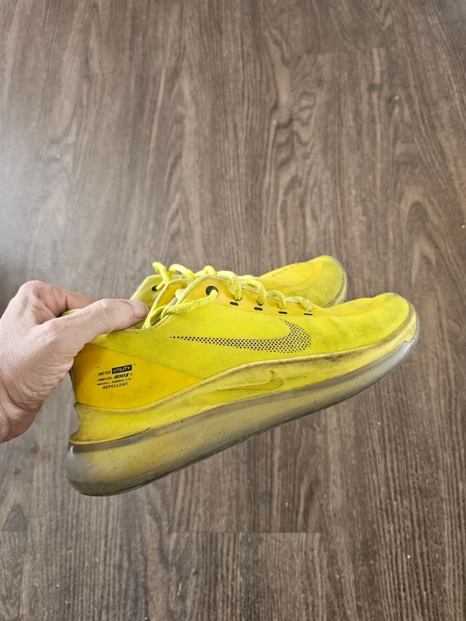 Tênis Nike 720 Vermelho e amarelo 100,00 - Foto 4