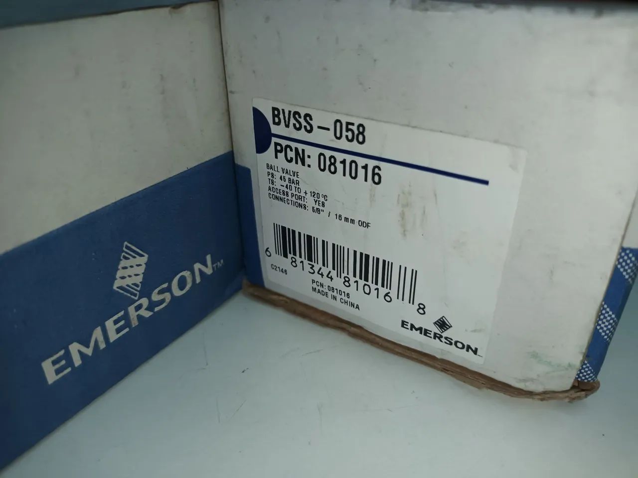 Válvula de Esfera para Refrigeração - Emerson BVSS-058 - Foto 2