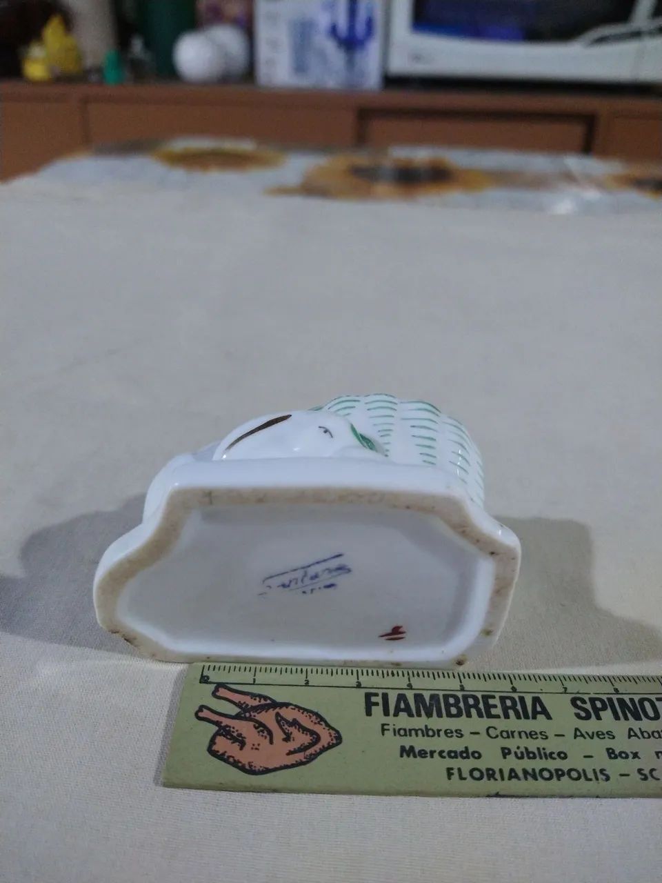 Antigo vasinho de porcelana da cerâmica Santana. - Foto 5