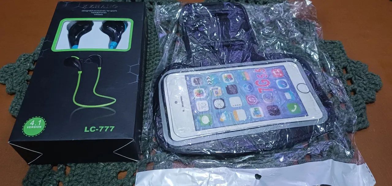 Fone Bluetooth + Braçadeira Esportivo  - Foto 2
