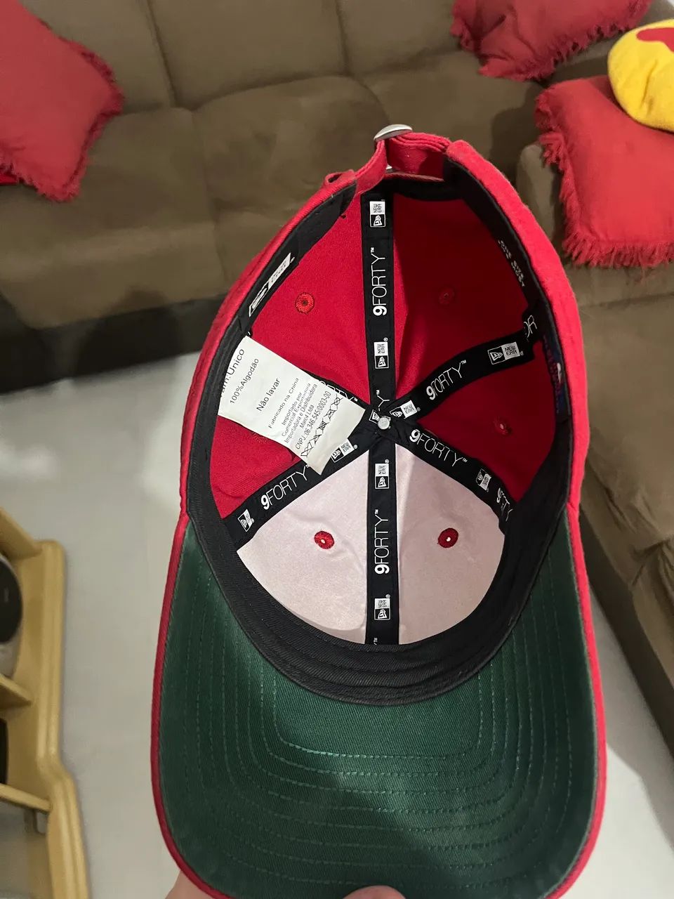 Boné new era (Vermelho) - Foto 2