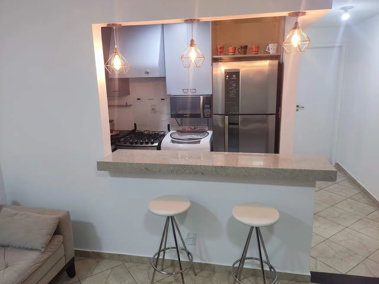 Aluguel Temporada - Apartamento completo - Foto 2