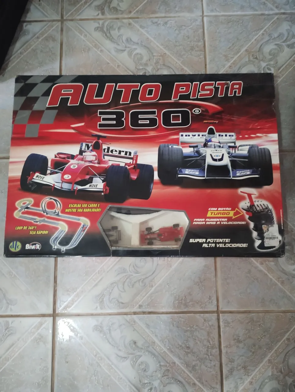 Auto Pista 360 - Pista de Corridas com Loop e Turbo