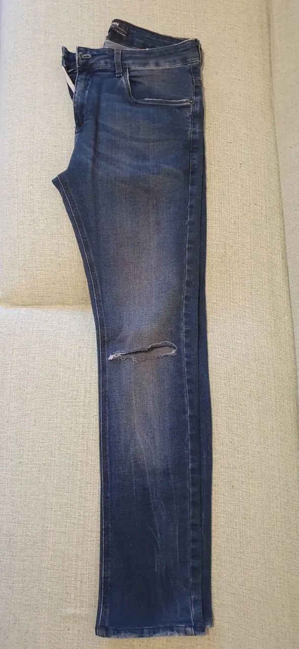 Calça Jeans  Slim John John Masculina - Original - Foto 3