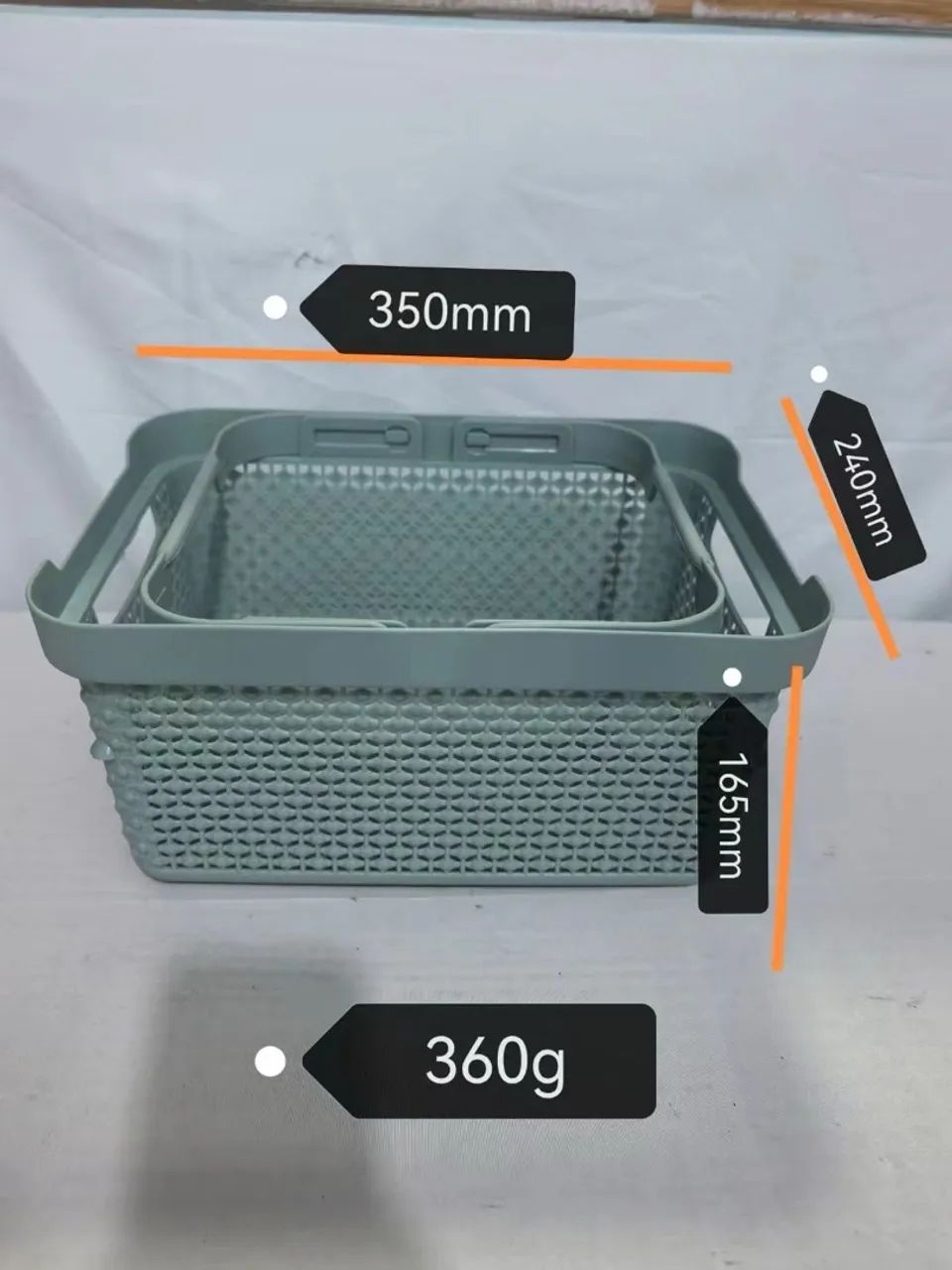 Moldes injeção - Cesto de compras grande - Foto 6