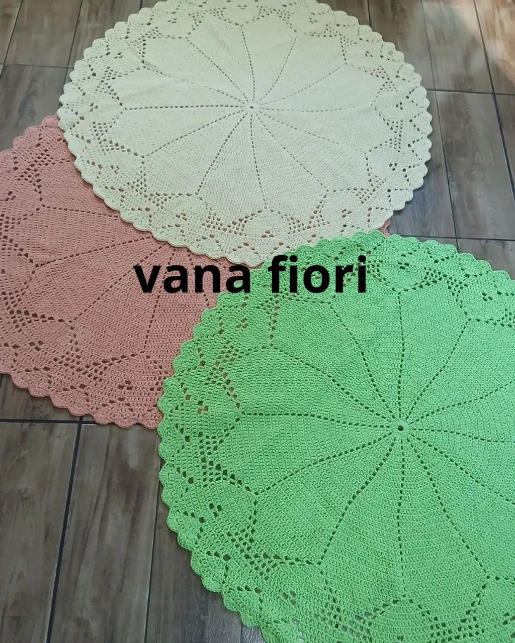 Tapetes de Crochê para Quarto Infantil - Cores Vibrantes