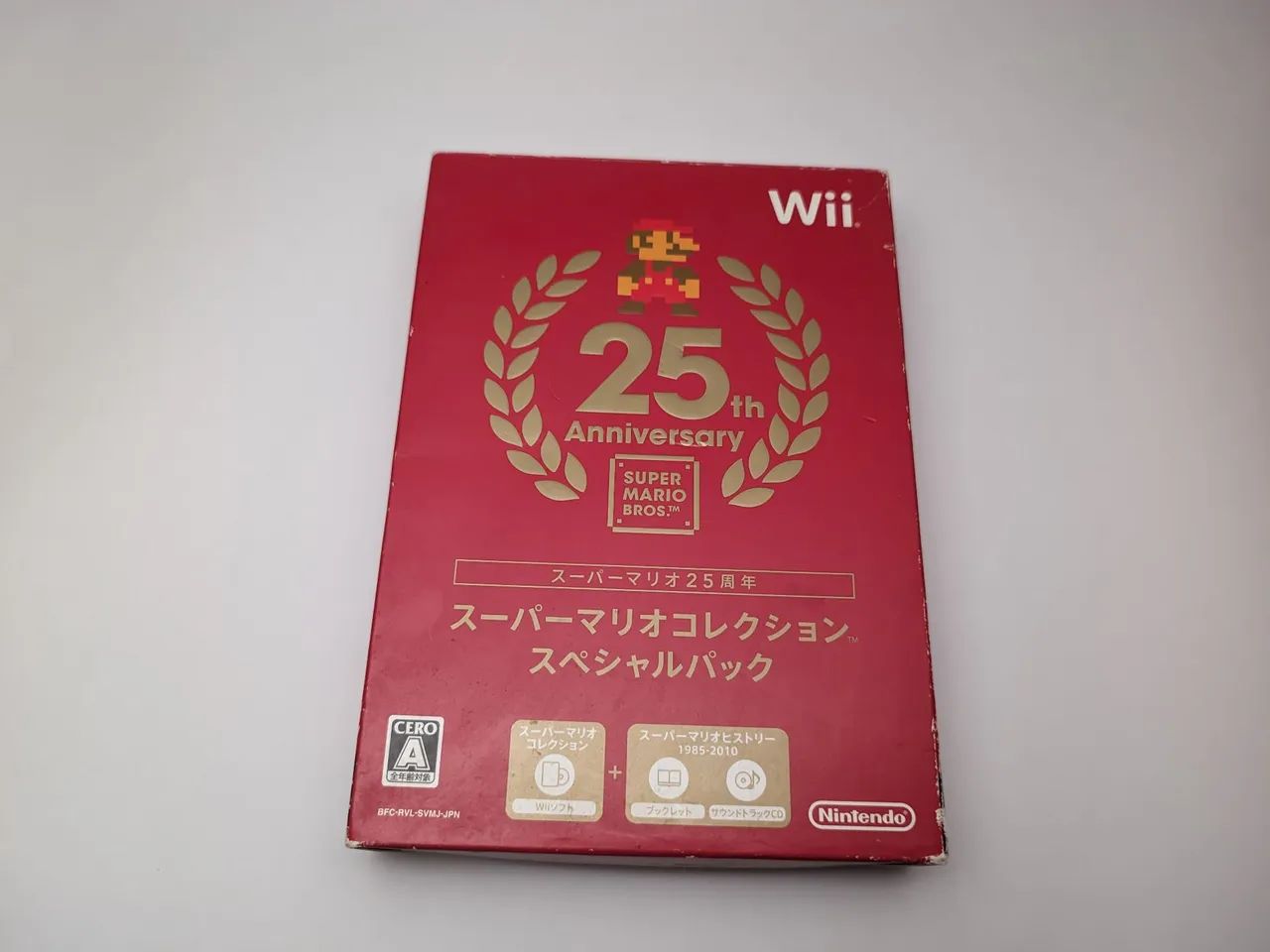 Super Mario Collection 25th Anniversary - Edição Limitada Japonesa - Jogo (Wii) - Foto 2