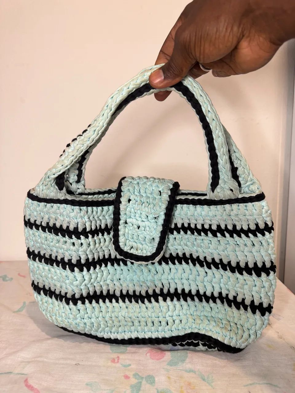 Bolsa de crochê  - Foto 2