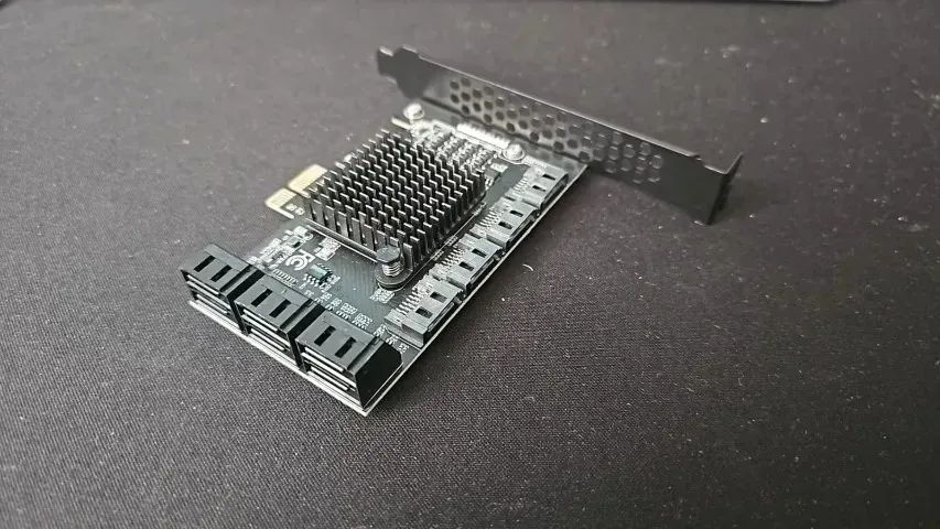 Placa Controladora PCIe x4 - 10 Portas SATA - Foto 2