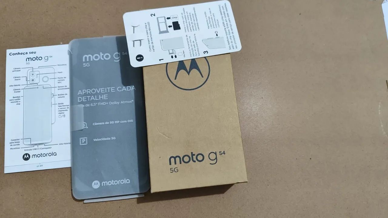 Moto G54 5 G 256 /08 de ram única dona 