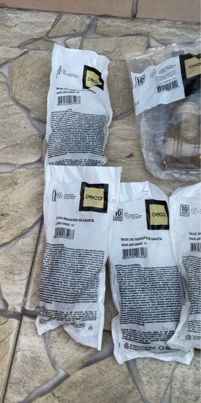 Registros de Gaveta Deca 3/4 NUNCA USADO, BARATO PRA IR RÁPIDO.