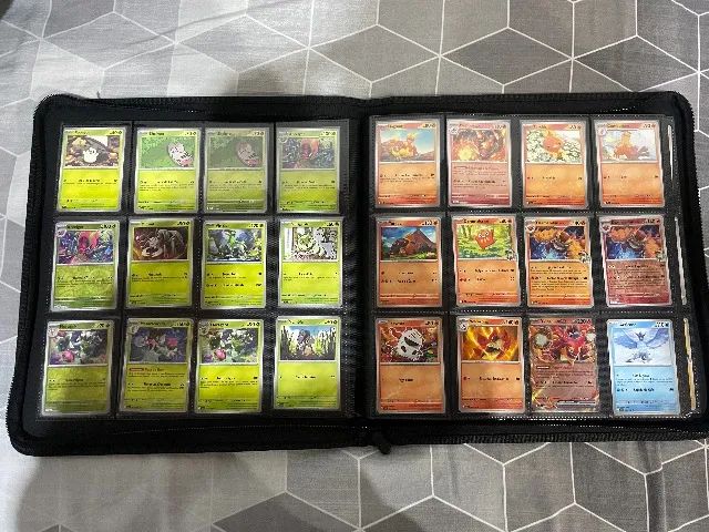 Coleção Pokemon TGC + Pasta com ziper + Códigos de Resgate