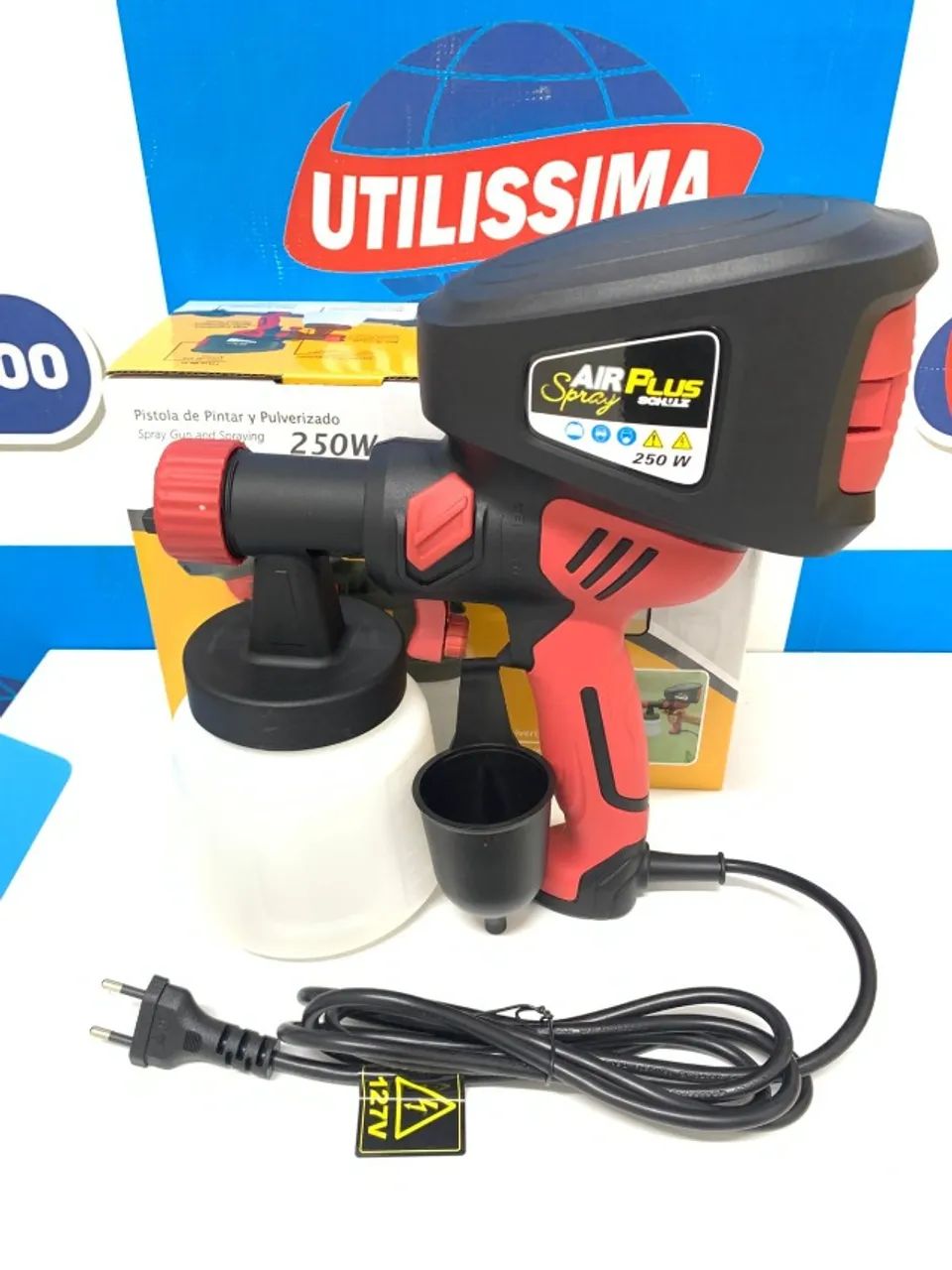 Pistola de Pintura 250W Schulz Air Plus 127V - Foto 2