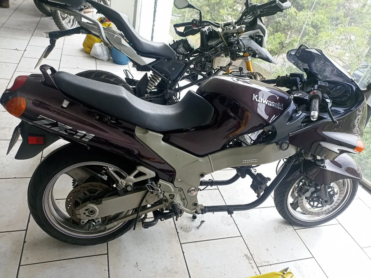 Motos Kawasaki Ninja Zx-11 1100cc no Brasil