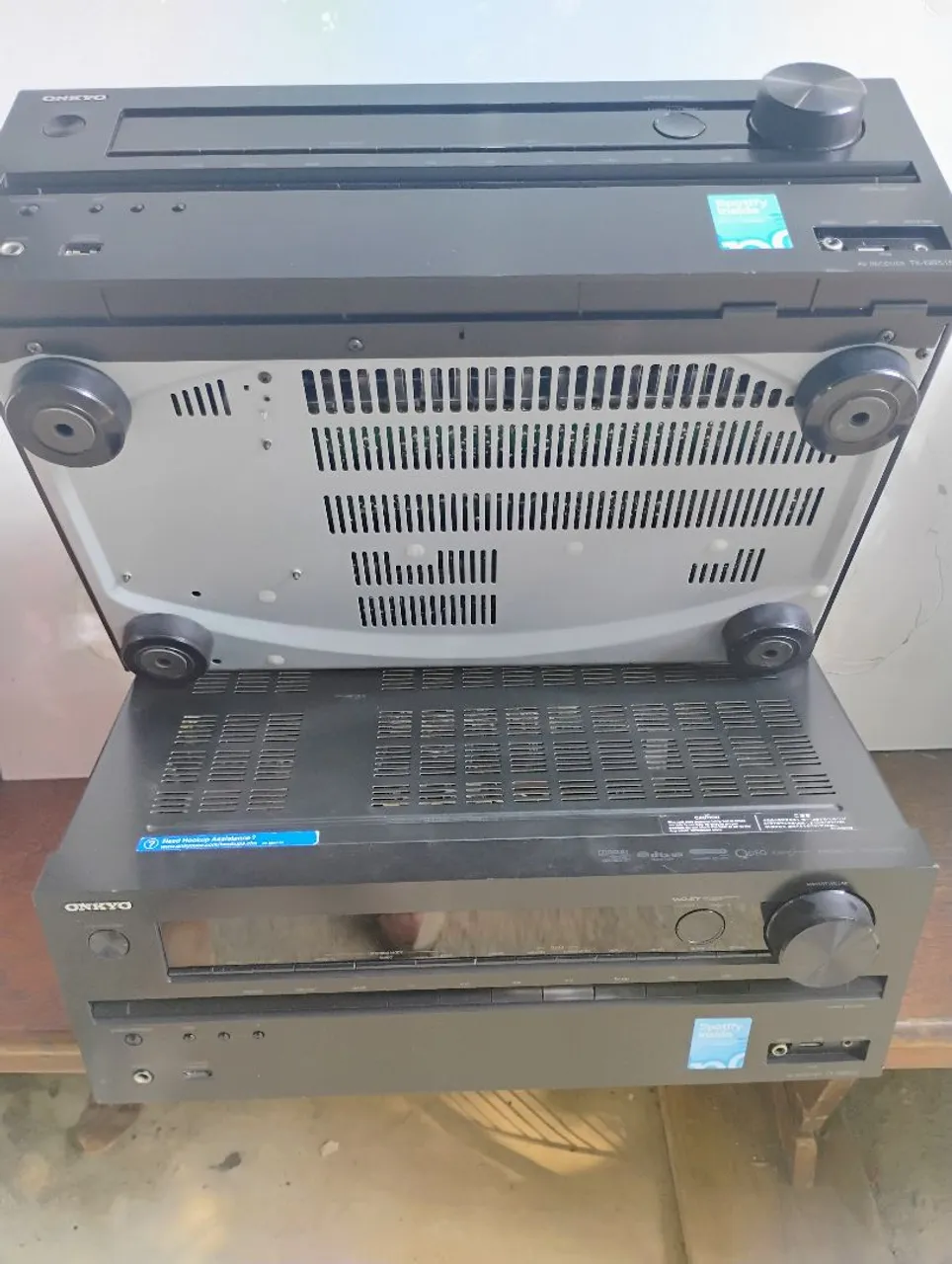 Receiver Onkyo : são dois