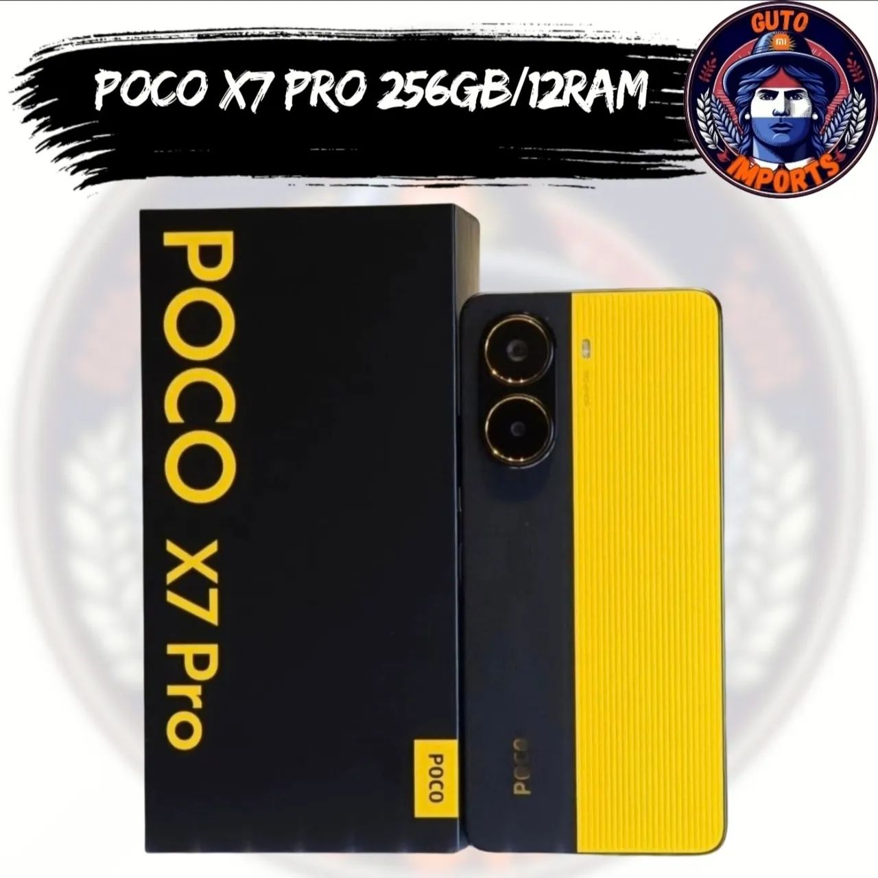 Celular Poco X7 PRO 5G 256GB 12GB Ram Amarelo - Promoção em BH!
