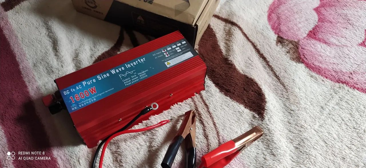Inversor de Energia 1600W Onda Senoidal Pura - Foto 3