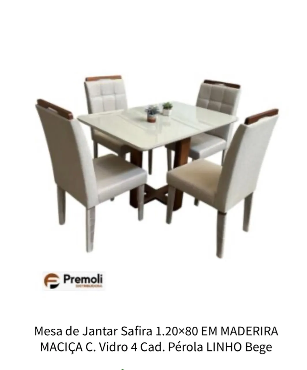 Mesa de Jantar Safira/ Melhor preço de Salvador