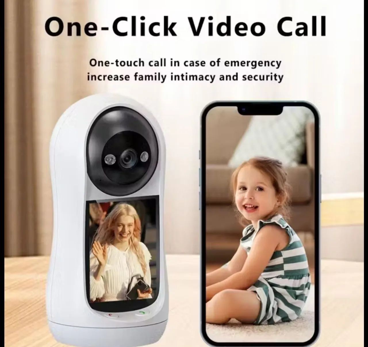 Câmera de segurança com vídeo chamada Wi-Fi  - Foto 3