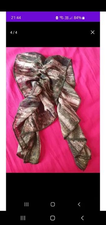 Lenço com elástico  - Foto 3